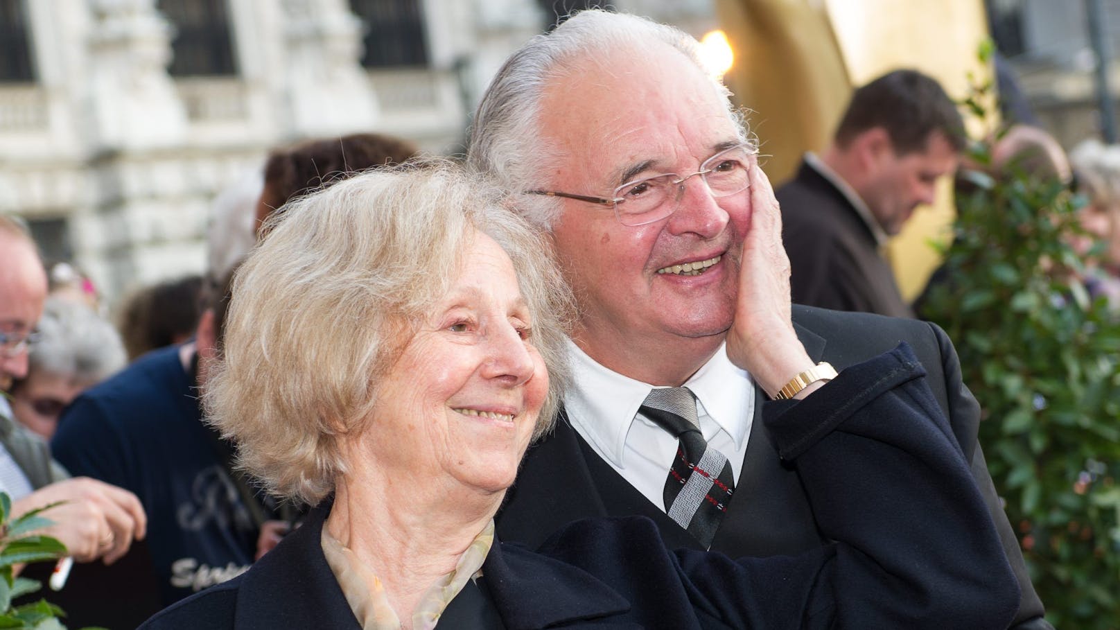 Eugen Stark mit seiner Frau Bibiana Zeller