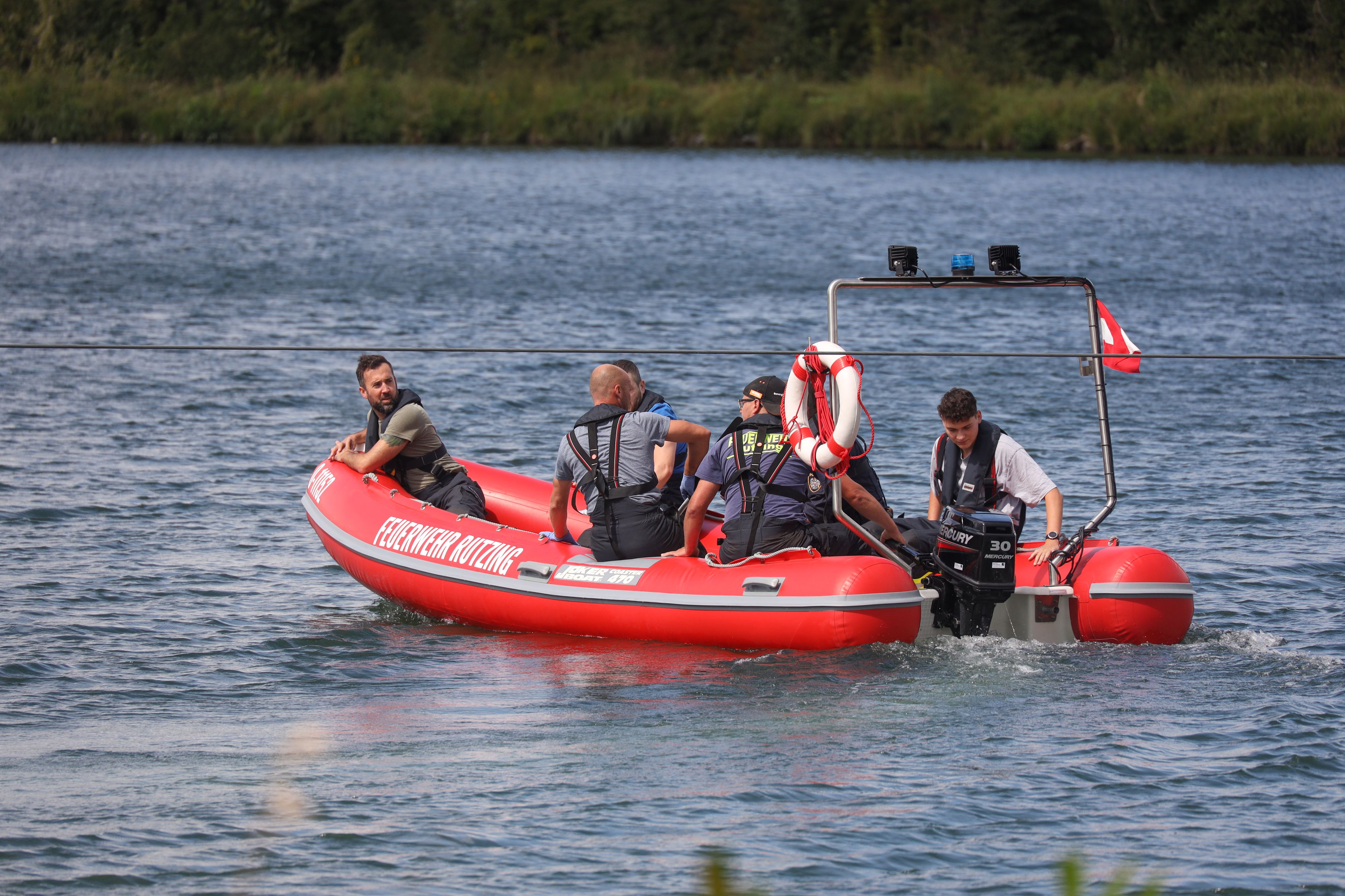 Am Montag wurde nach dem Mann umfangreich gesucht.