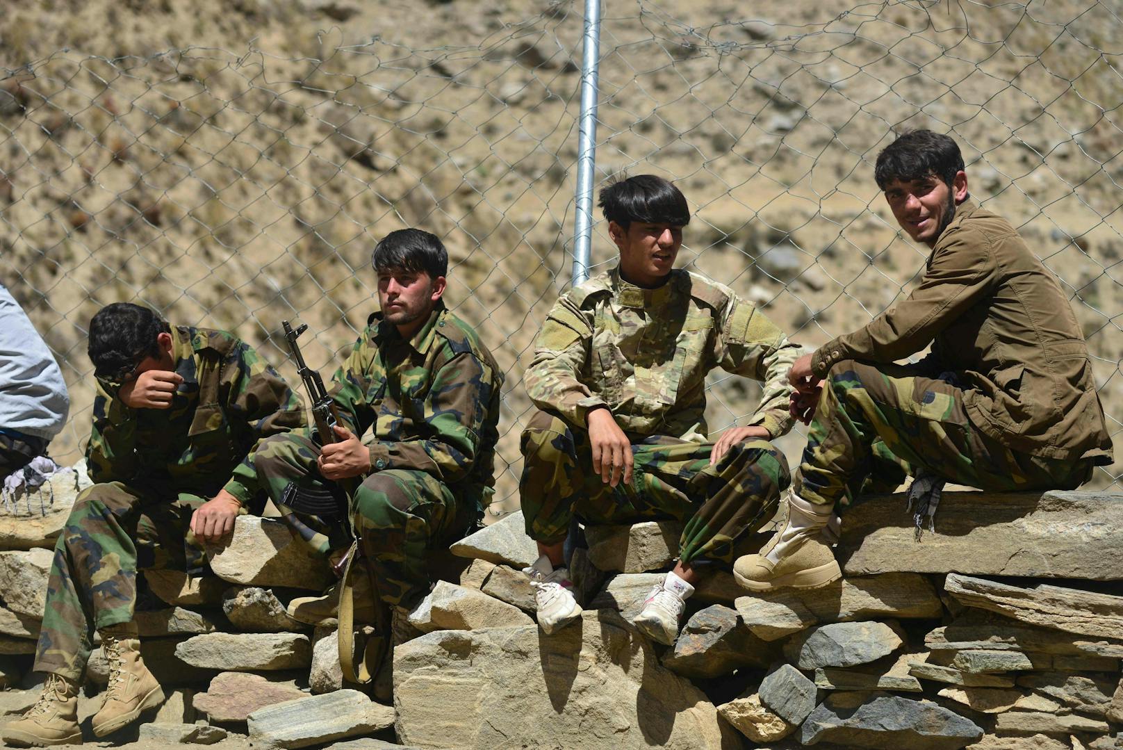 Die Widerständskämpfer um Massoud sammeln sich derzeit im Pandschschir-Tal.