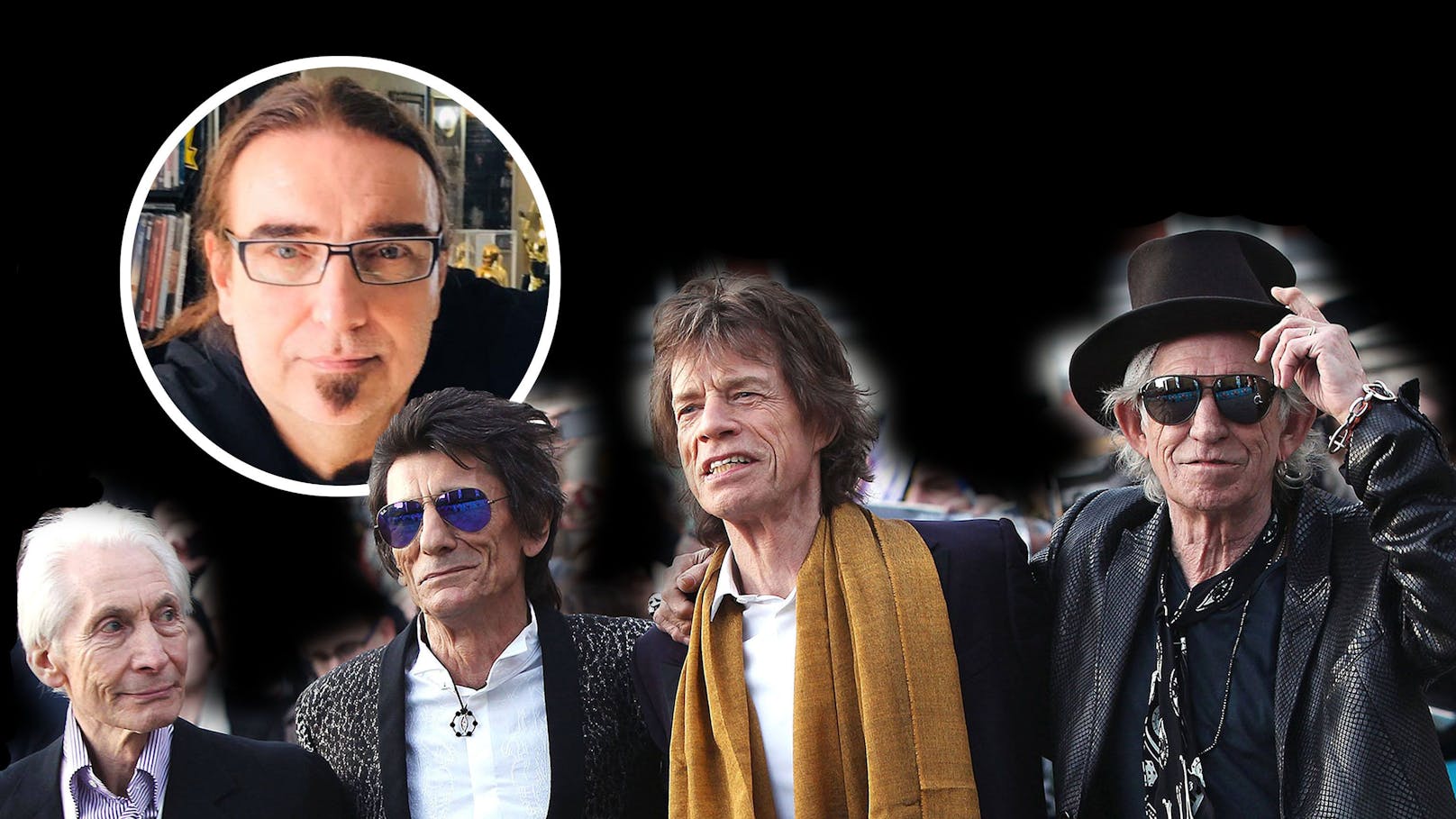 Rudi Dolezal kennt die Rolling Stones seit Jahrzehnten.