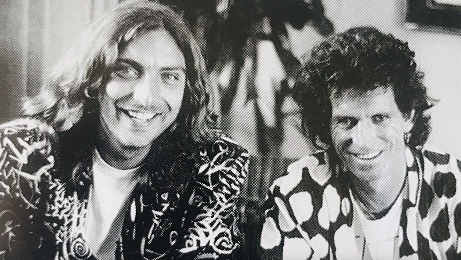 Rudi Dolezal und Keith Richards