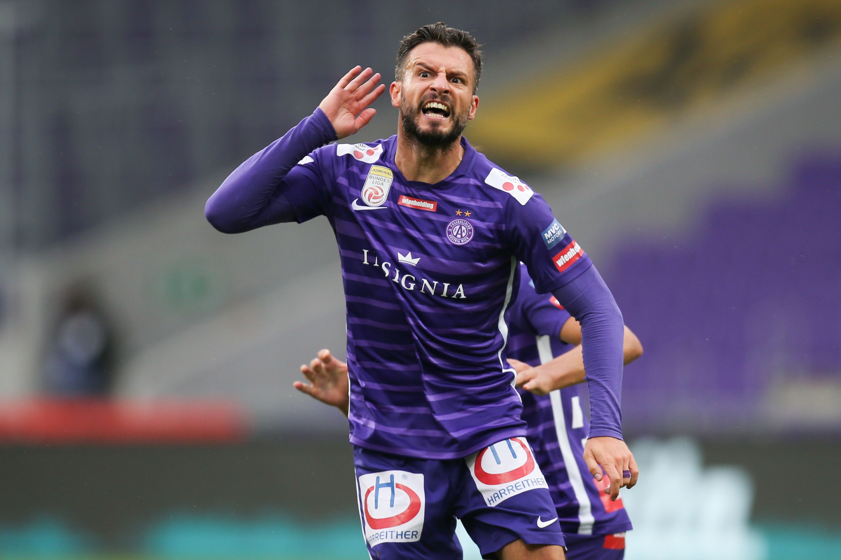 Lieblingspose: Marco Djuricin beim Jubeln