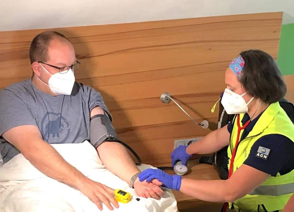 Acute Community Nurse im Einsatz