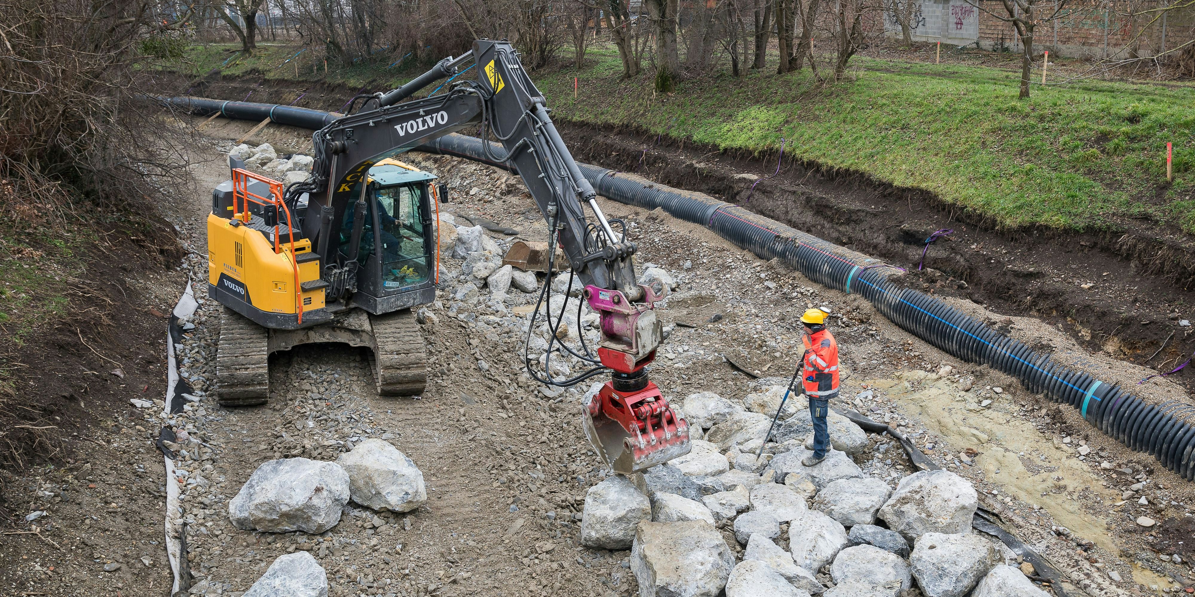 Symbolbild von Steinschlichtungen in Wien