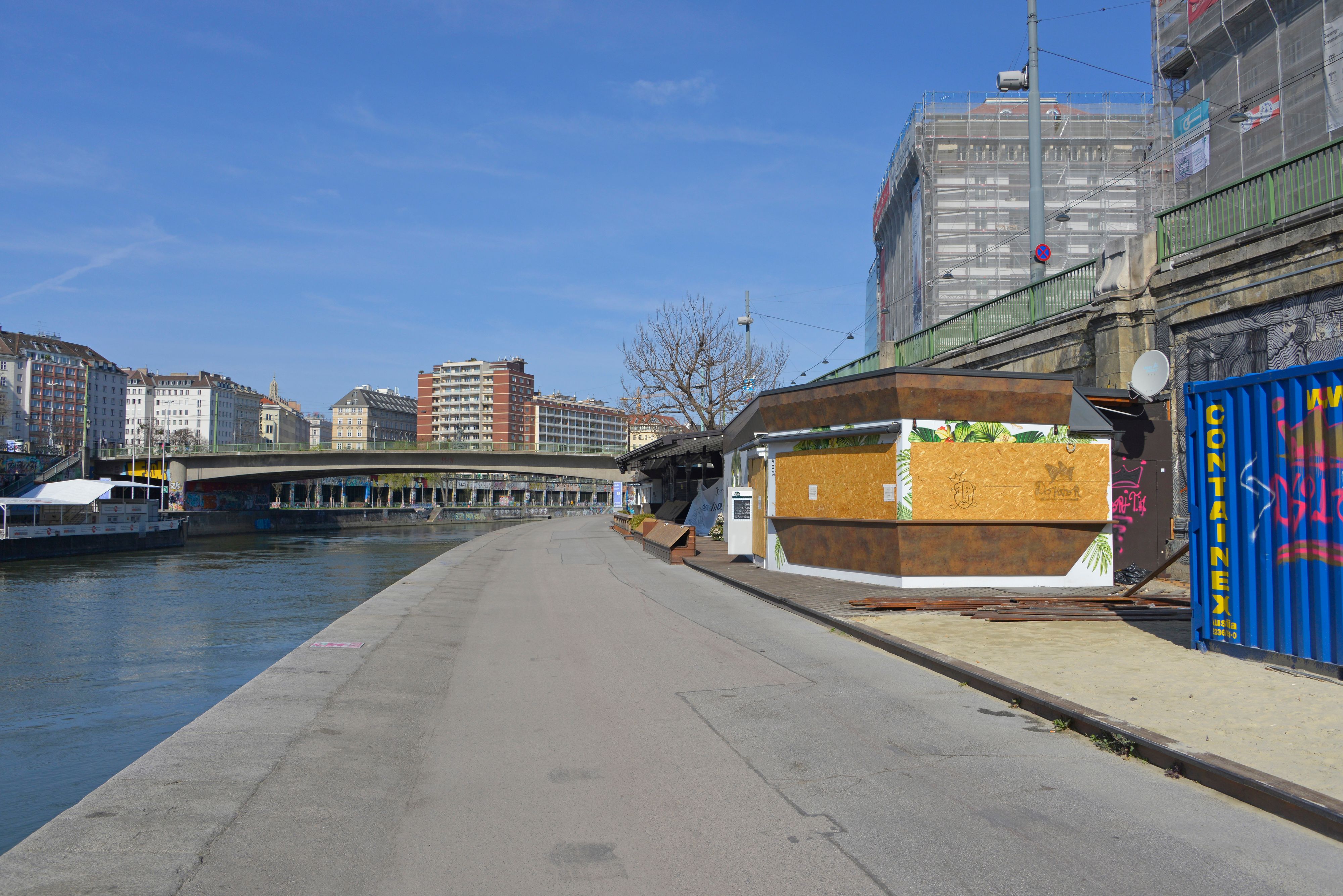 Gar nicht so lange her: Der Lockdown im April 2021 in Wien.