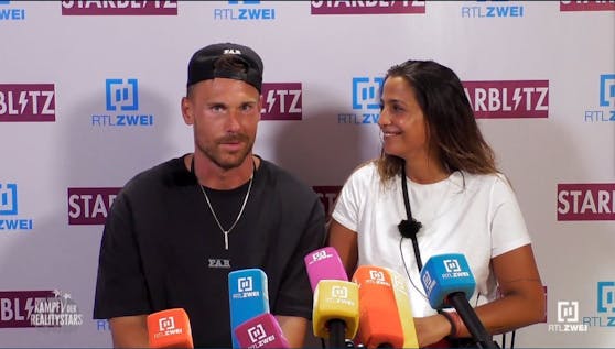 Nur Freunde? Chris Broy (32) und Jenefer Riili (31) bei "Kampf der Realitystars"