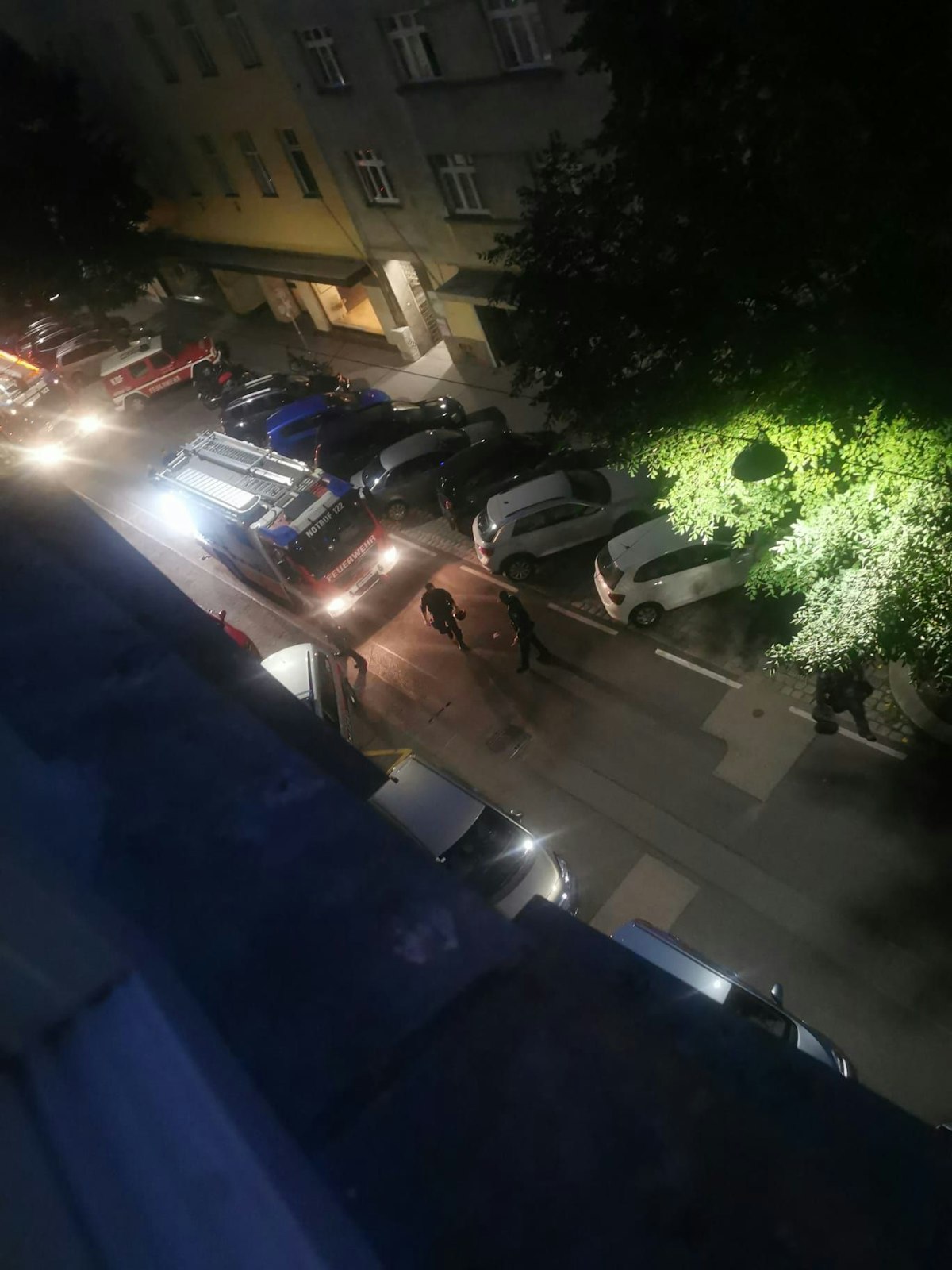 Polizei-Einsatz in der Ziegelofengasse (Wien-Margareten)