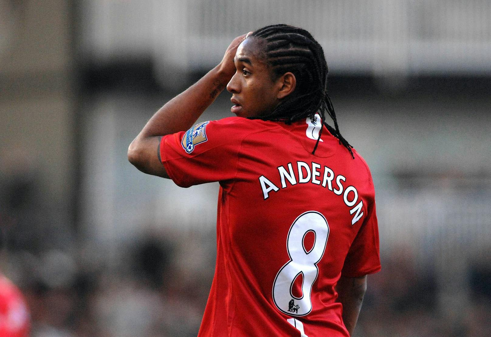 Der ehemalige Manchester United-Spieler Anderson. 