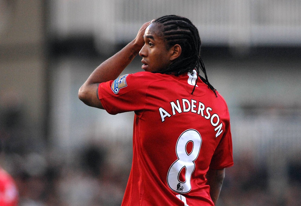 Der ehemalige Manchester United-Spieler Anderson. 