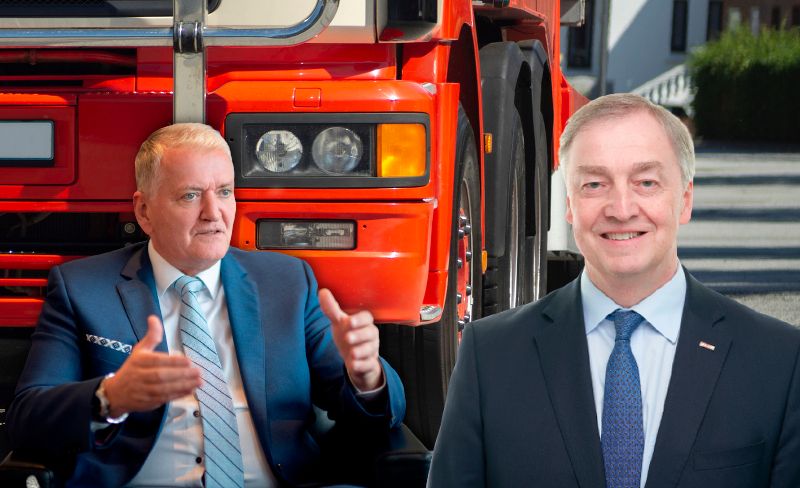 Schnabl (li.) und Moser vertreten kontroverse Positionen.