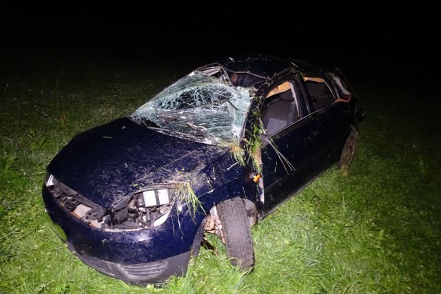 Fahrzeugüberschlag: Die FF Ternitz-Pottschach im Einsatz