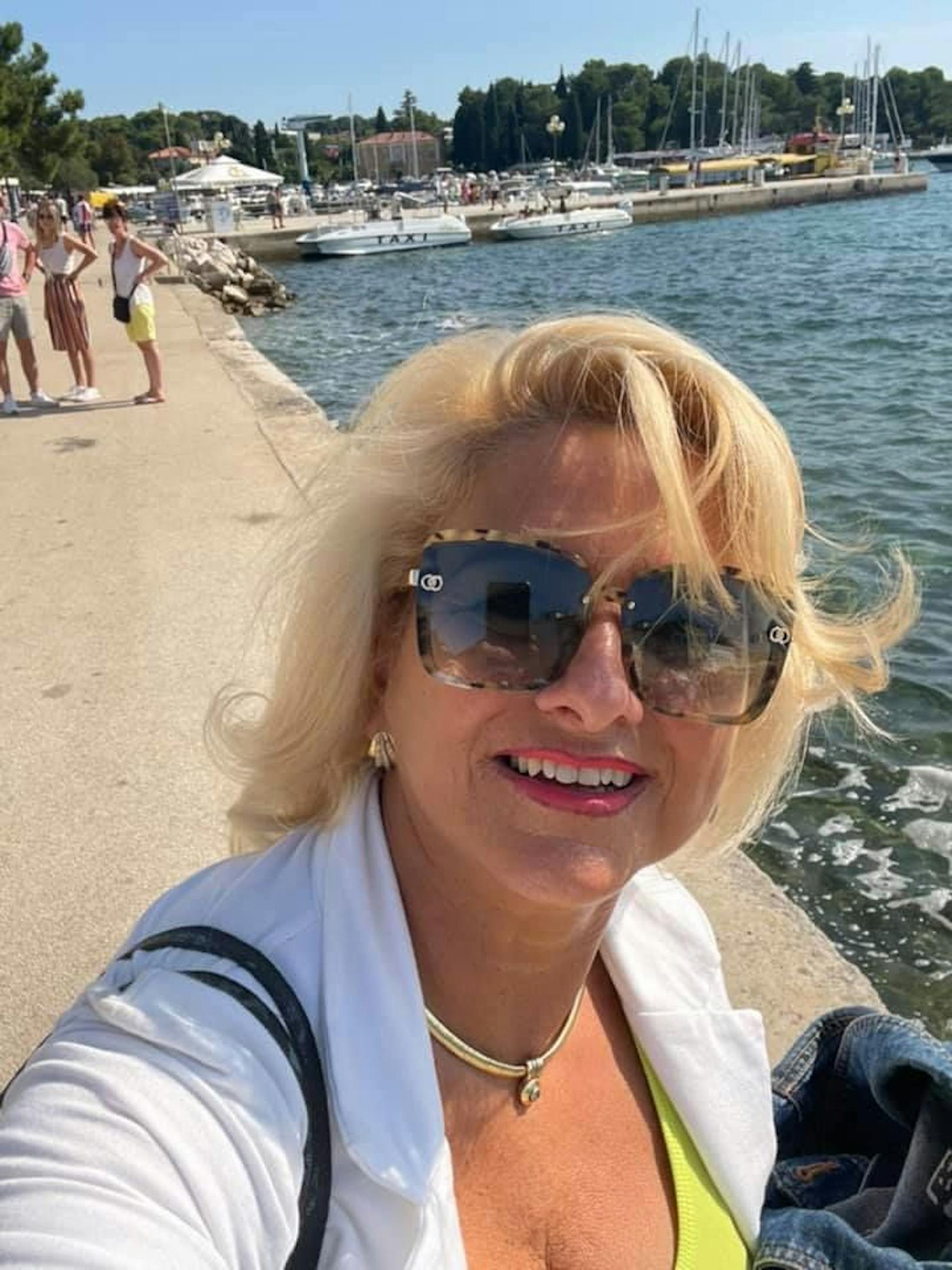 Selfie-Time: Sonja "Käfer" Schönanger in Kroatien 