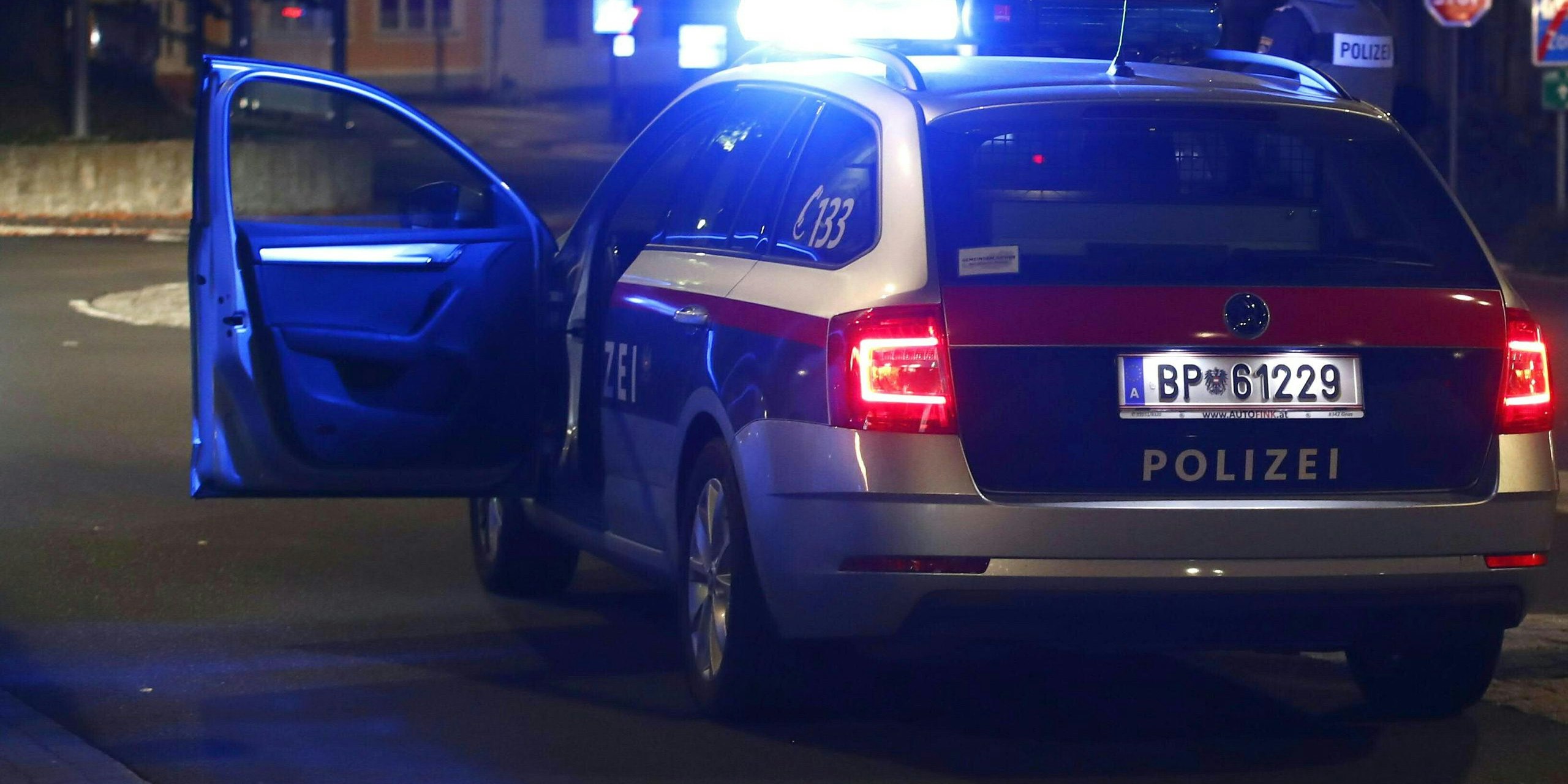 Download von www.picturedesk.com am 27.08.2021 (10:01).  ABD0181_20190919 - GNAS - ÖSTERREICH: ZU APA0500 VOM 19.9.2019 - Ein Mann hat am Donnerstagabend, 19. September 2019, im südoststeirischen Gnas auf ein Polizeiauto geschossen. Verletzte gab es keine. Die Spezialeinheit Cobra und die Verhandlungsgruppe wurden sofort zum Einsatz beordert. Im Bild: Einsatzkräfte am Tatort. - FOTO: APA/ERWIN SCHERIAU - 20190919_PD8776 - Rechteinfo: Rights Managed (RM)