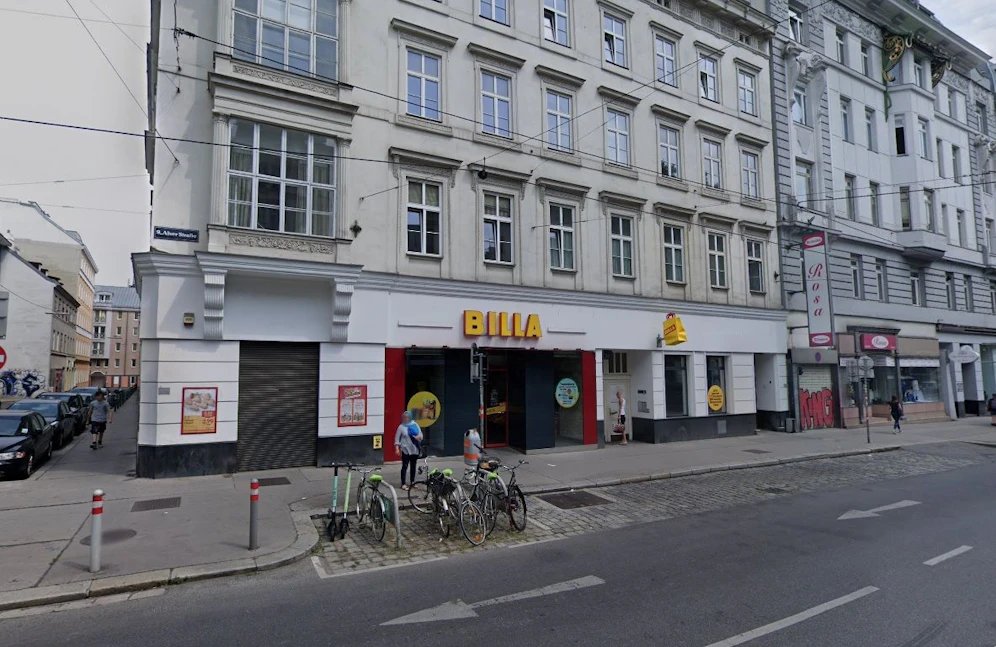 Melonen-Raub in einem Wiener Supermarkt.