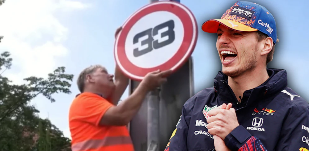 Max Verstappen und die 33er-Zone
