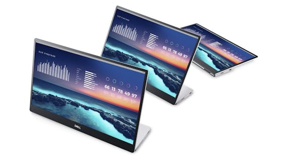 Dell Technologies stellt neue Monitore für mobile Arbeit vor.