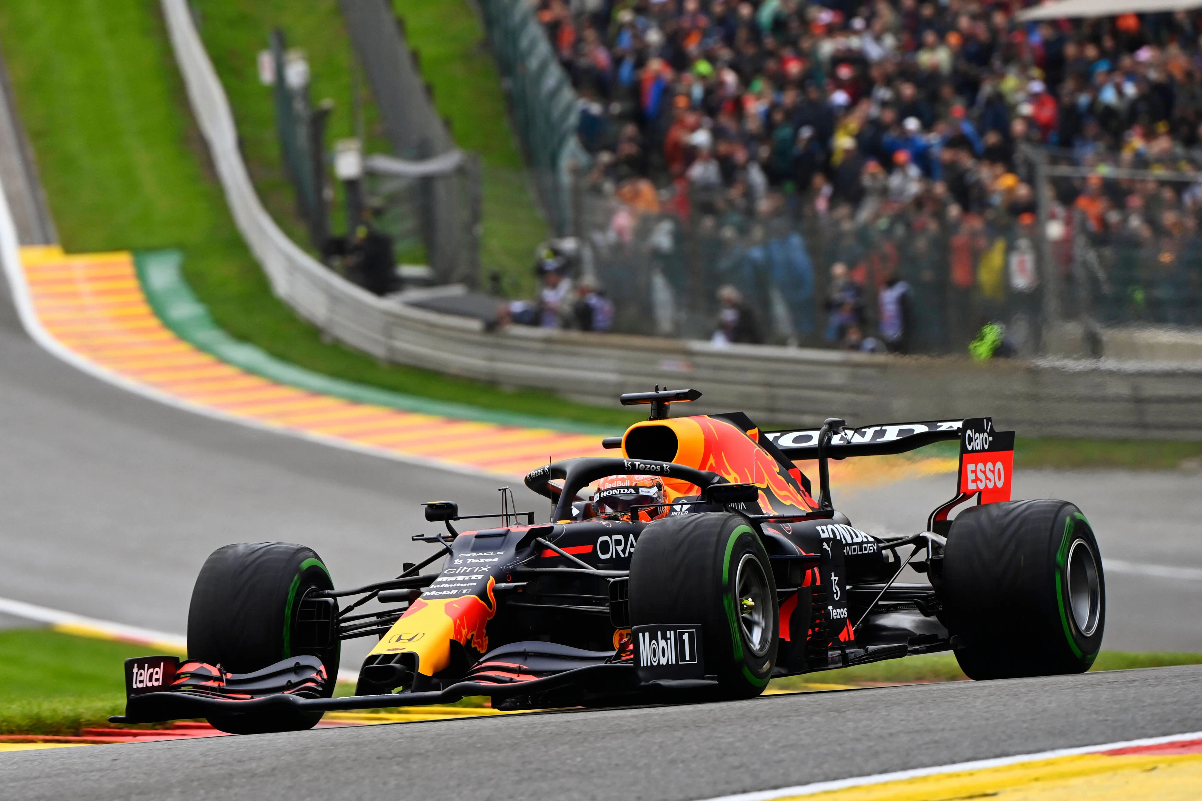 Max Verstappen im Red Bull