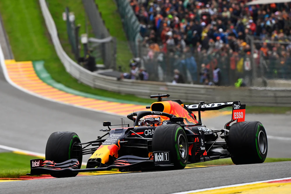Max Verstappen im Red Bull