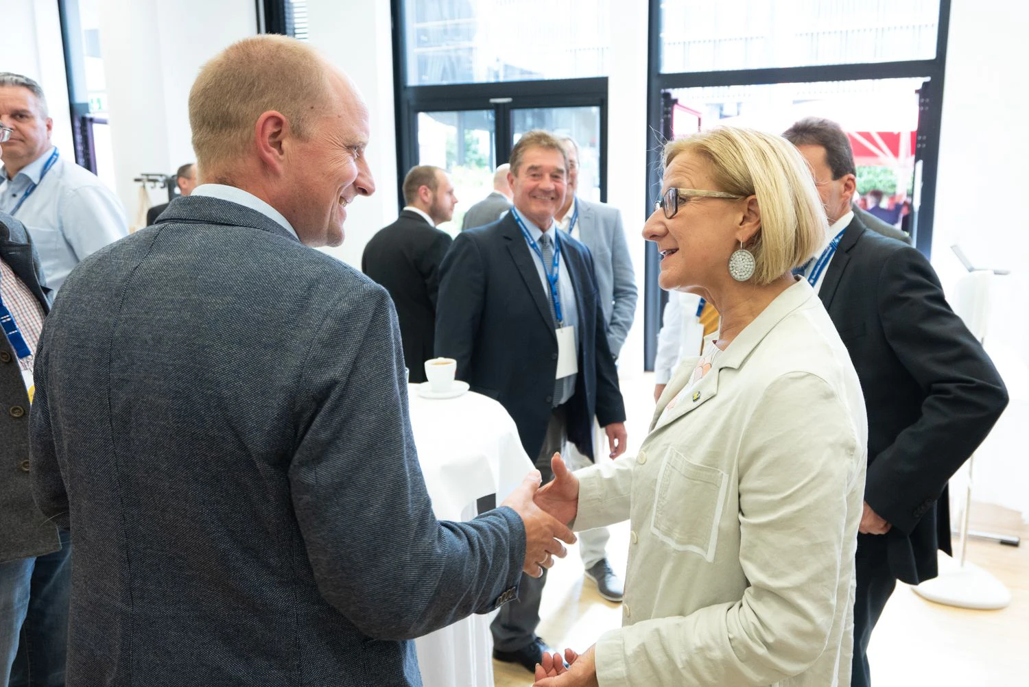 Landeshauptfrau Johanna Mikl-Leitner zu Besuch.