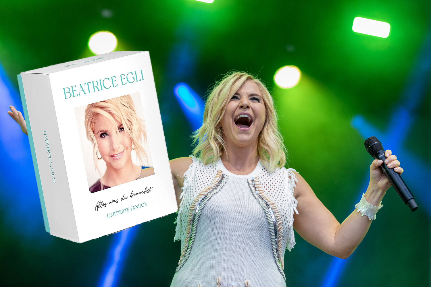 Diese exklusive Beatrice Egli Fanbox können Sie gewinnen.