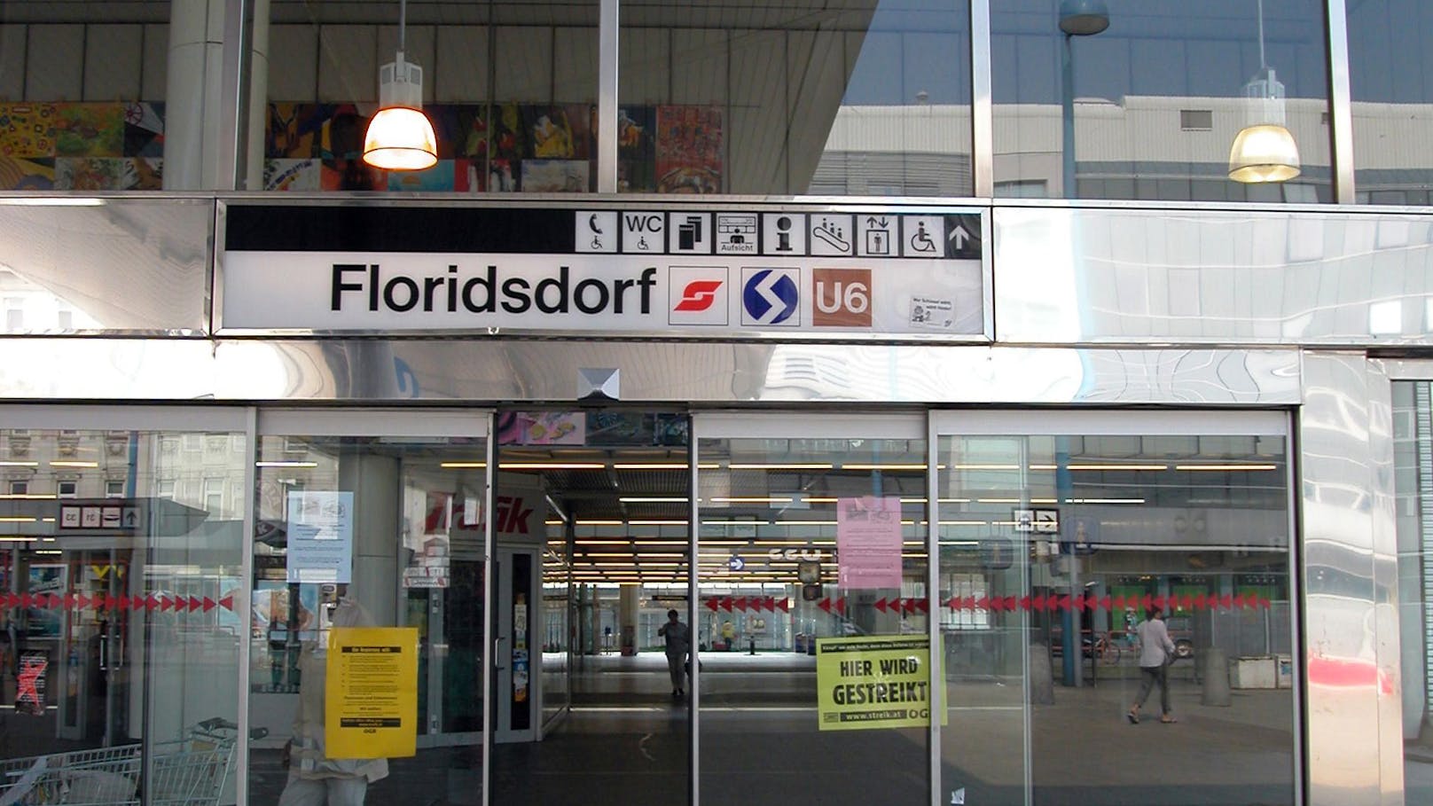 Beim Bahnhof Floridsdorf kam es am Samstagabend zu einem Streit. Eine Person wurde festgenommen.&nbsp;