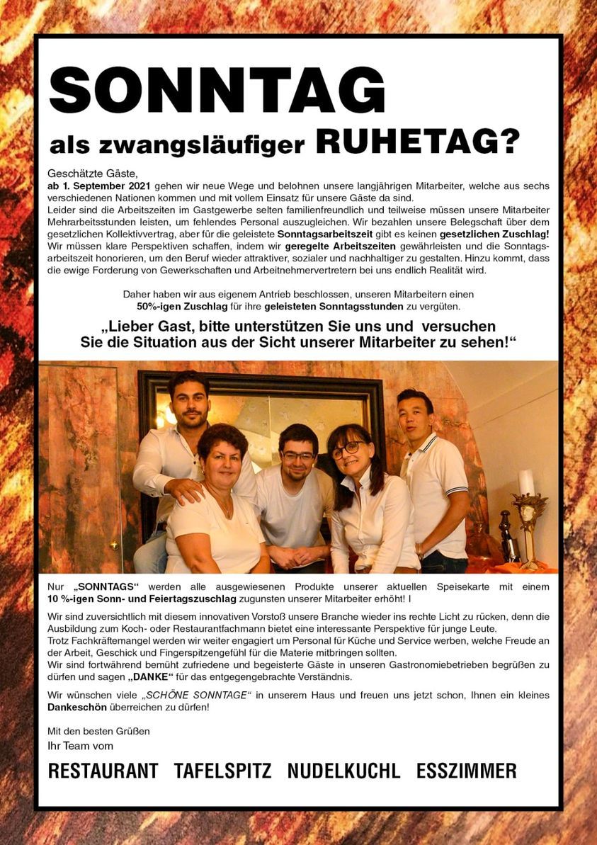 Auf Facebook wurde die Erhöhung angekündigt.