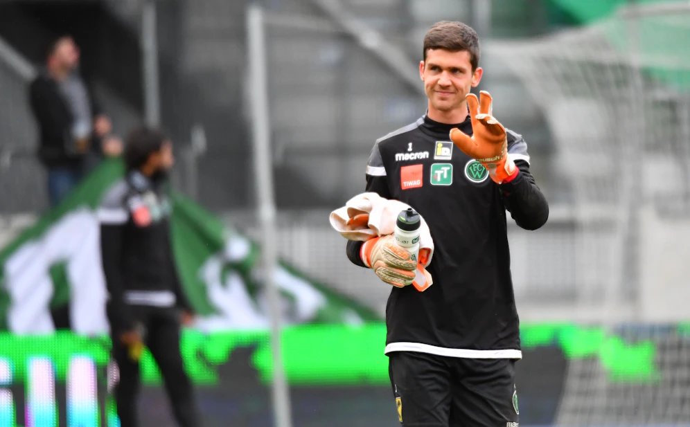 Innsbruck-Goalie Lukas Wedl