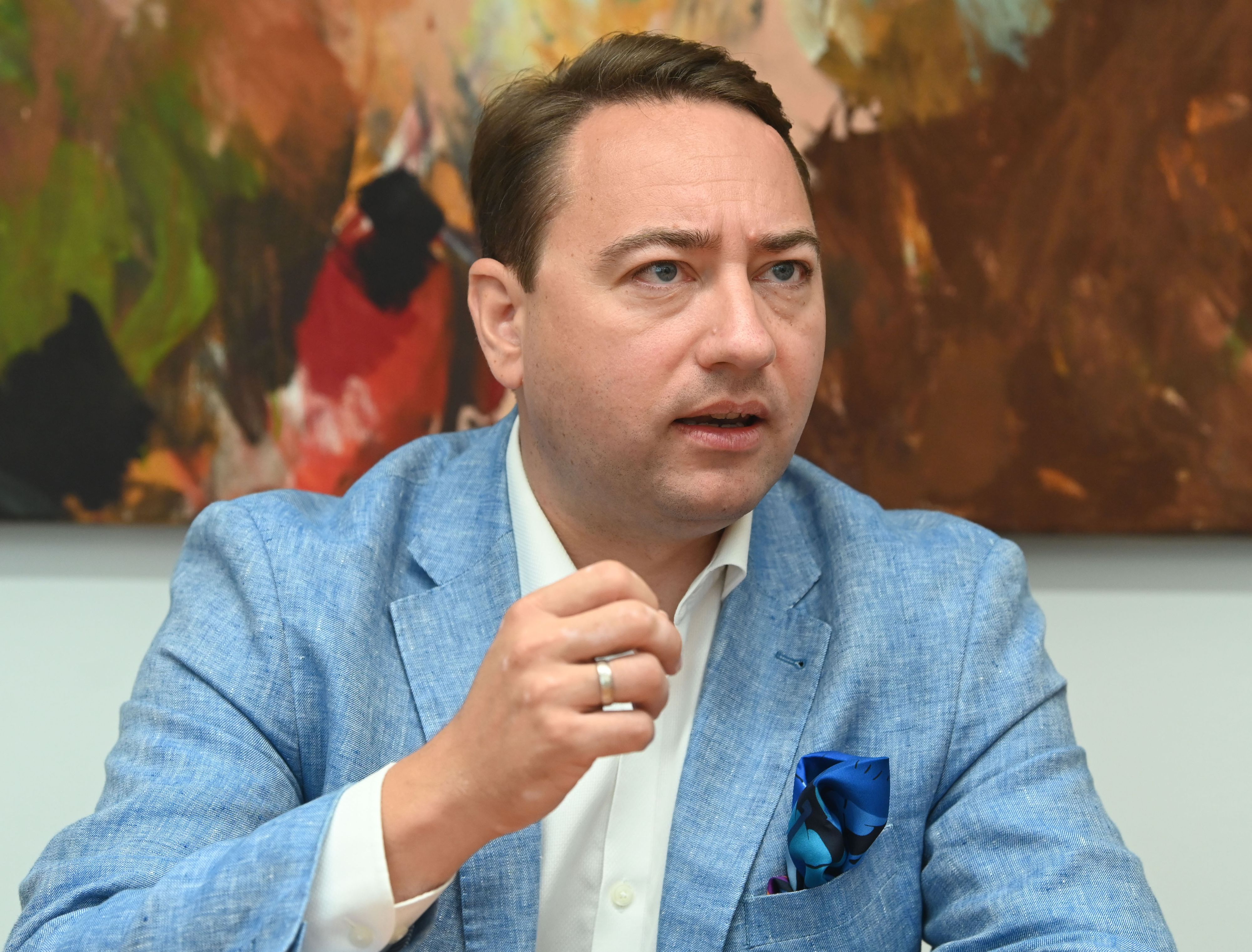 Der oberösterreichische LHStv. Manfred Haimbuchner (FPÖ).