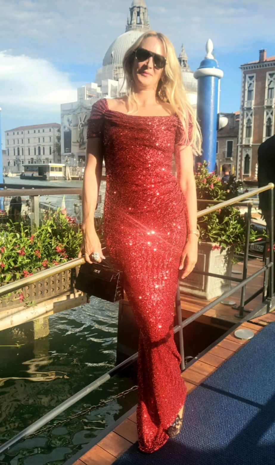 "Heute"-Herausgeberin Dr. Eva Dichand in Venedig.