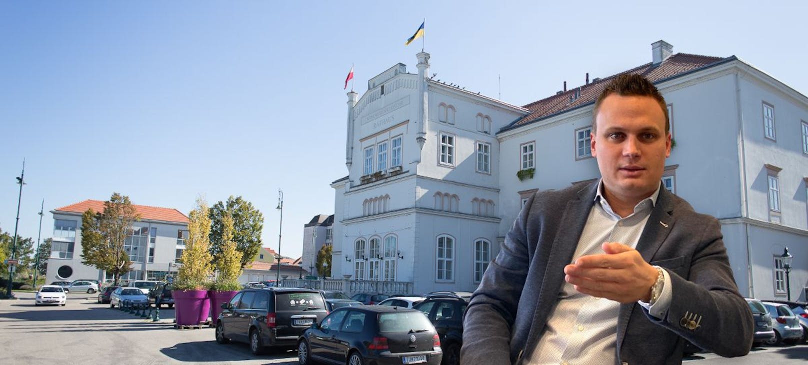 Andreas Bors kritisiert "Ahnungslosigkeit im Tullner Rathaus".