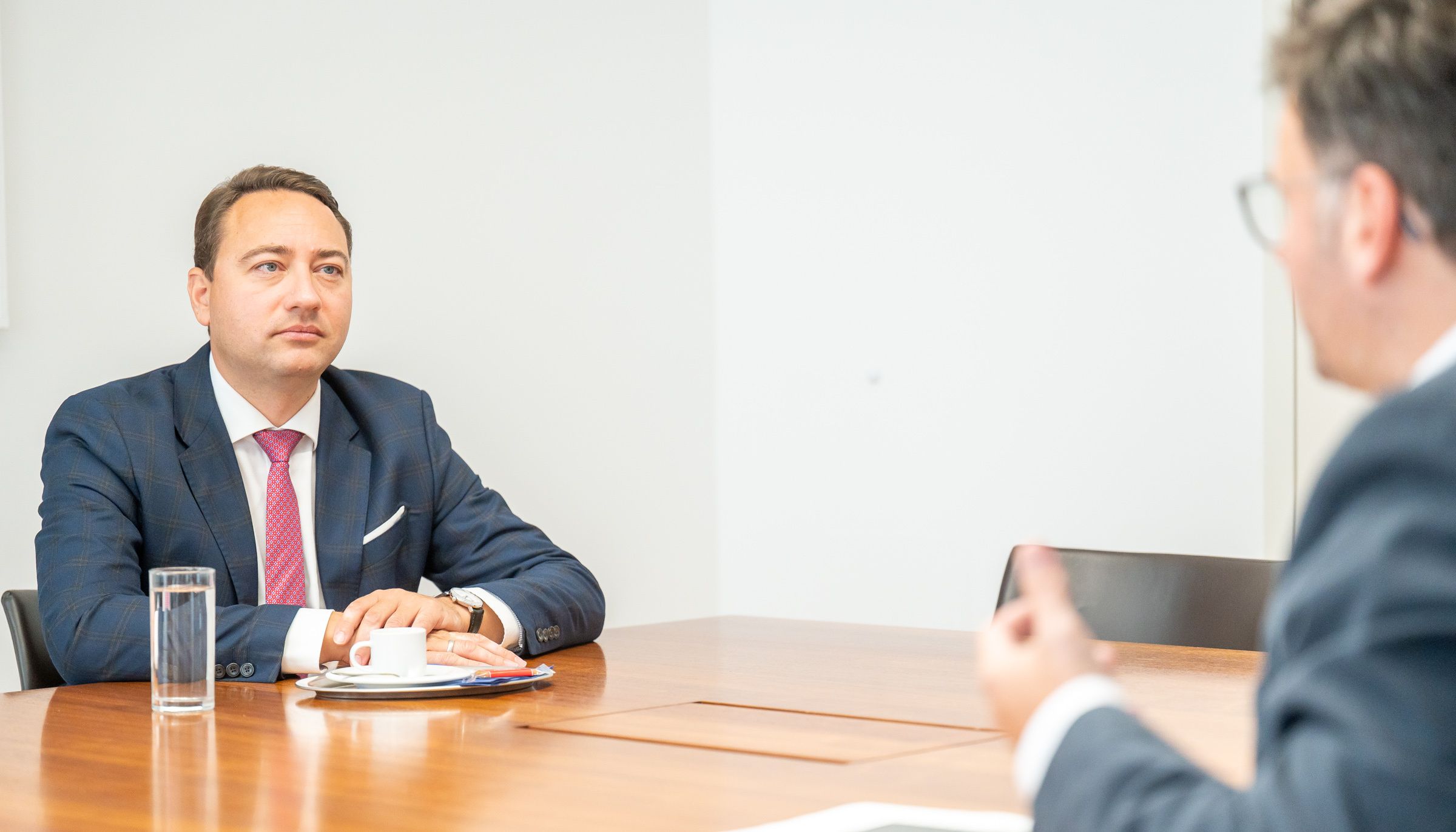 LH-Vize Manfred Haimbuchner im Gespräch mit <em>