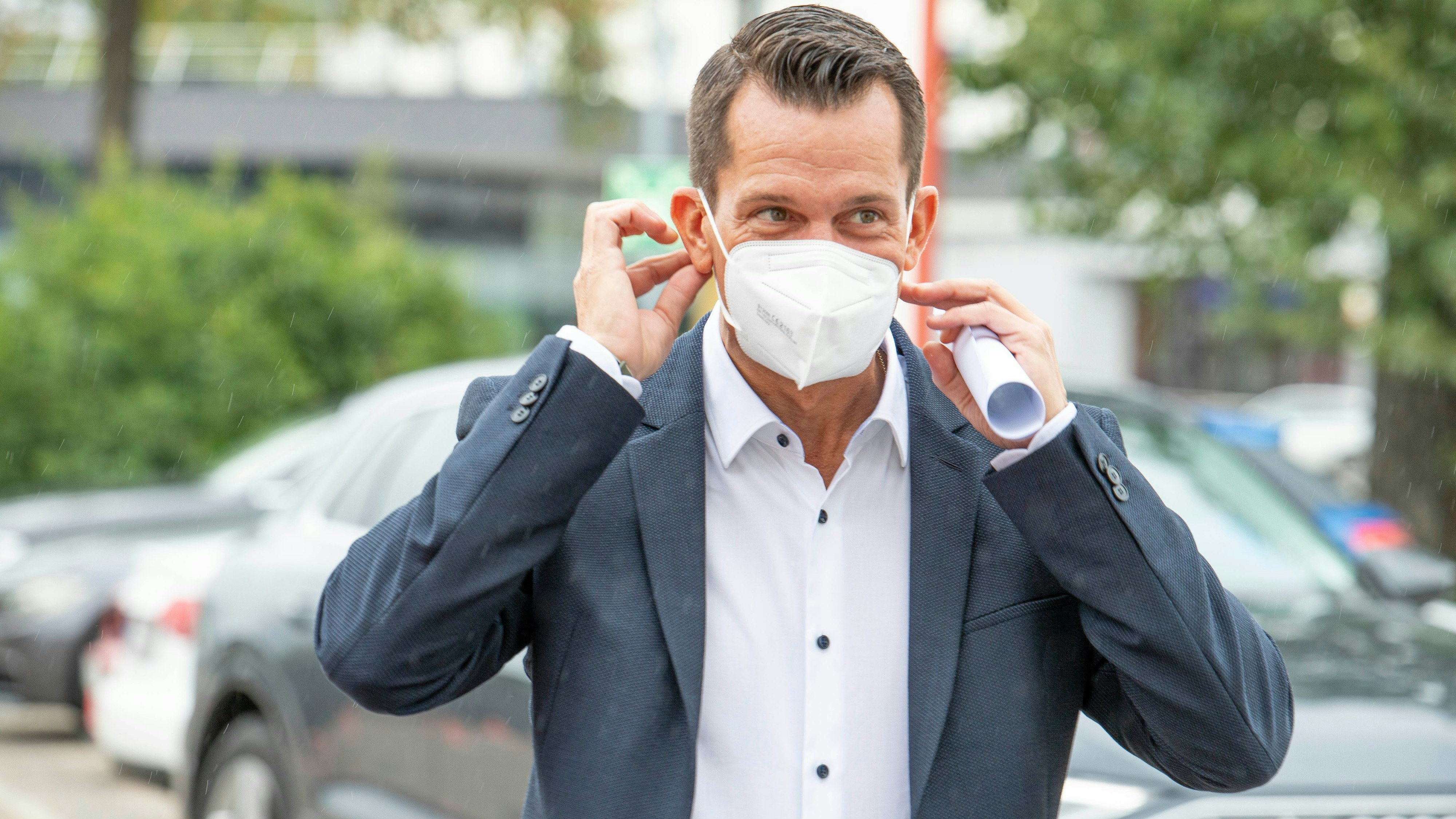 Gesundheitsminister Wolfang Mückstein bei einem Medientermin am Dienstag.