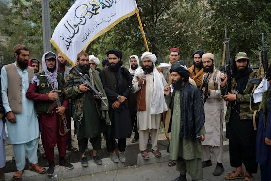 Taliban-Kämpfer in Kabul