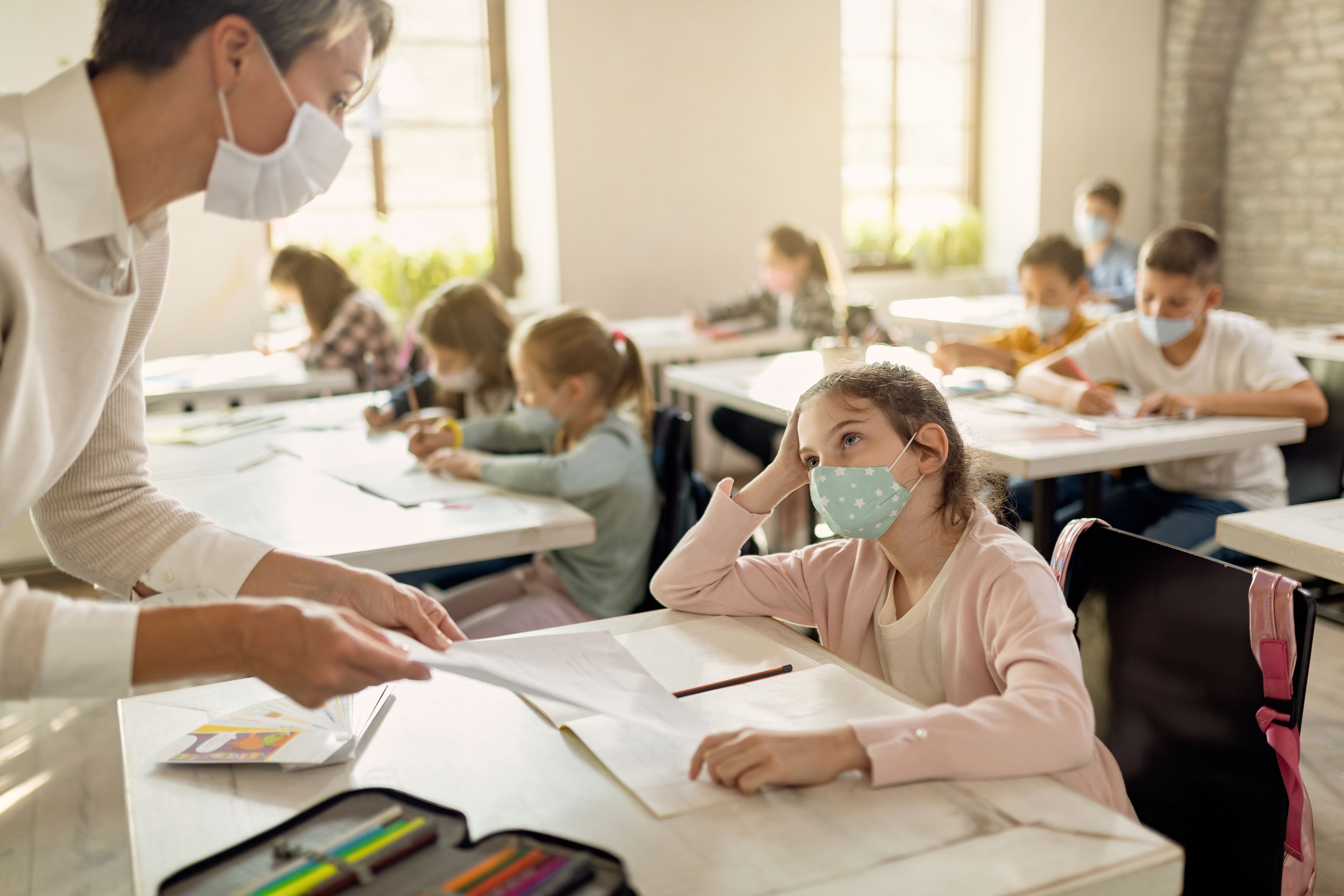 Lehrer müssen im neuen Schuljahr ihre Gesundheit belegen. 