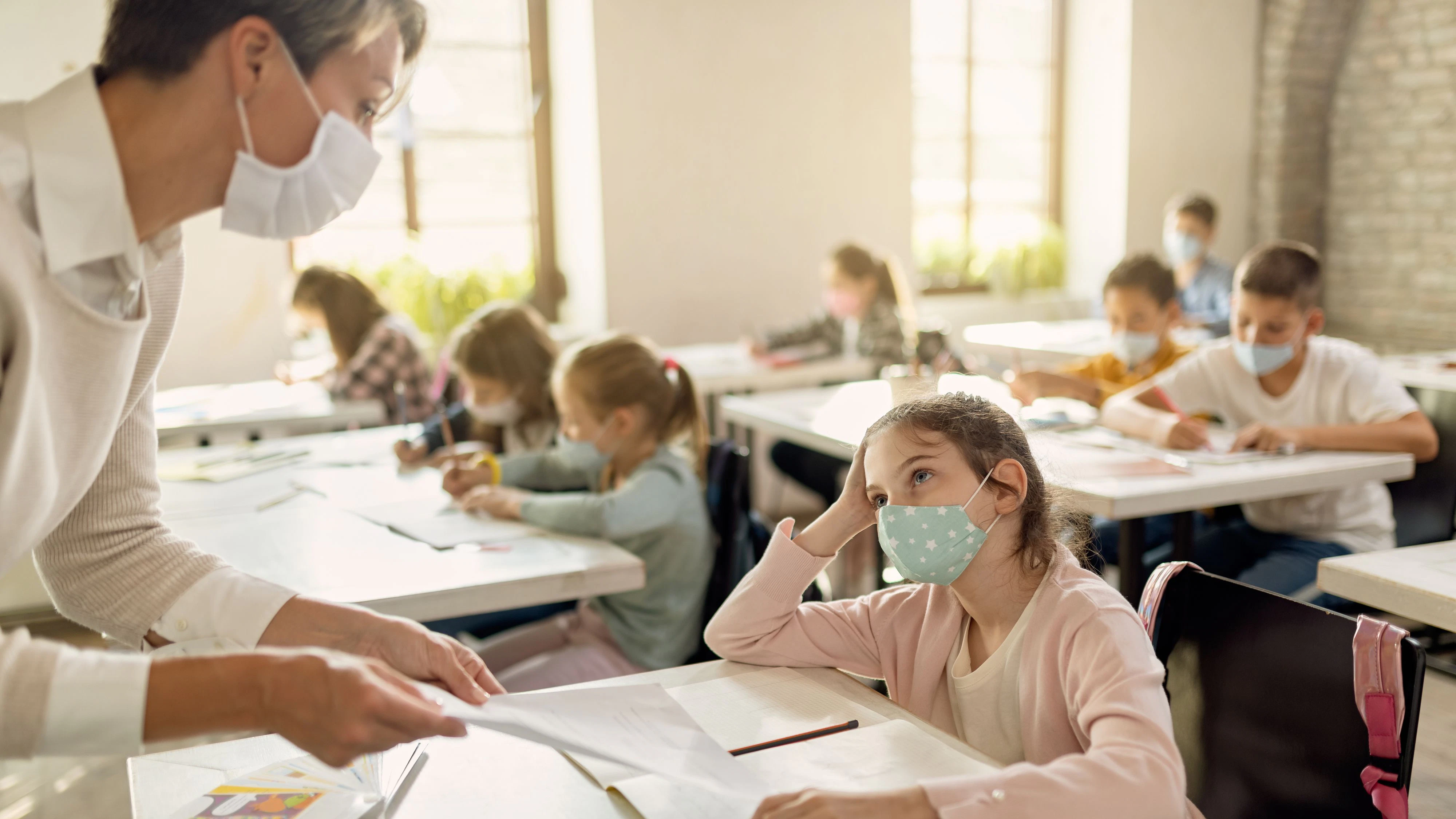 Lehrer müssen im neuen Schuljahr ihre Gesundheit belegen. 