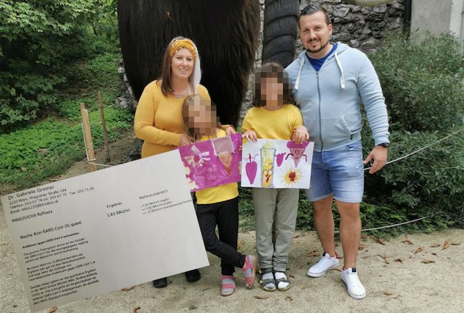 Raffaela und Martin M. haben trotz Impfung keine Antikörper.