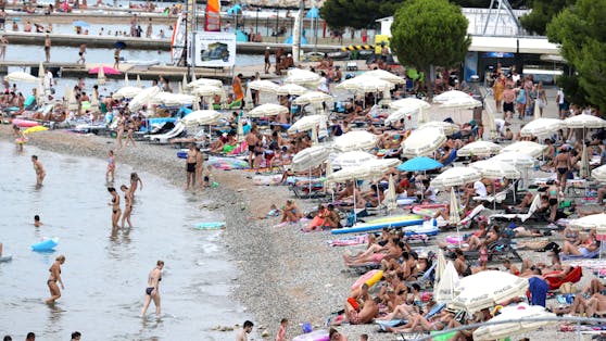 Strand in Kroatien