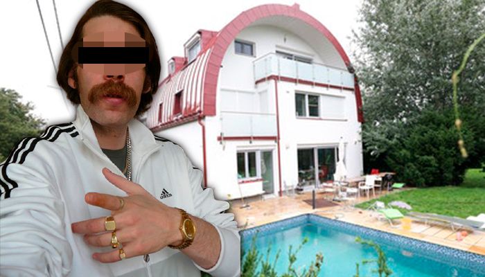 Der mutmaßliche Bombenbauer aus der Donaustadt - hier in diesem Haus lebte er mit Mama und zwei Hunden.