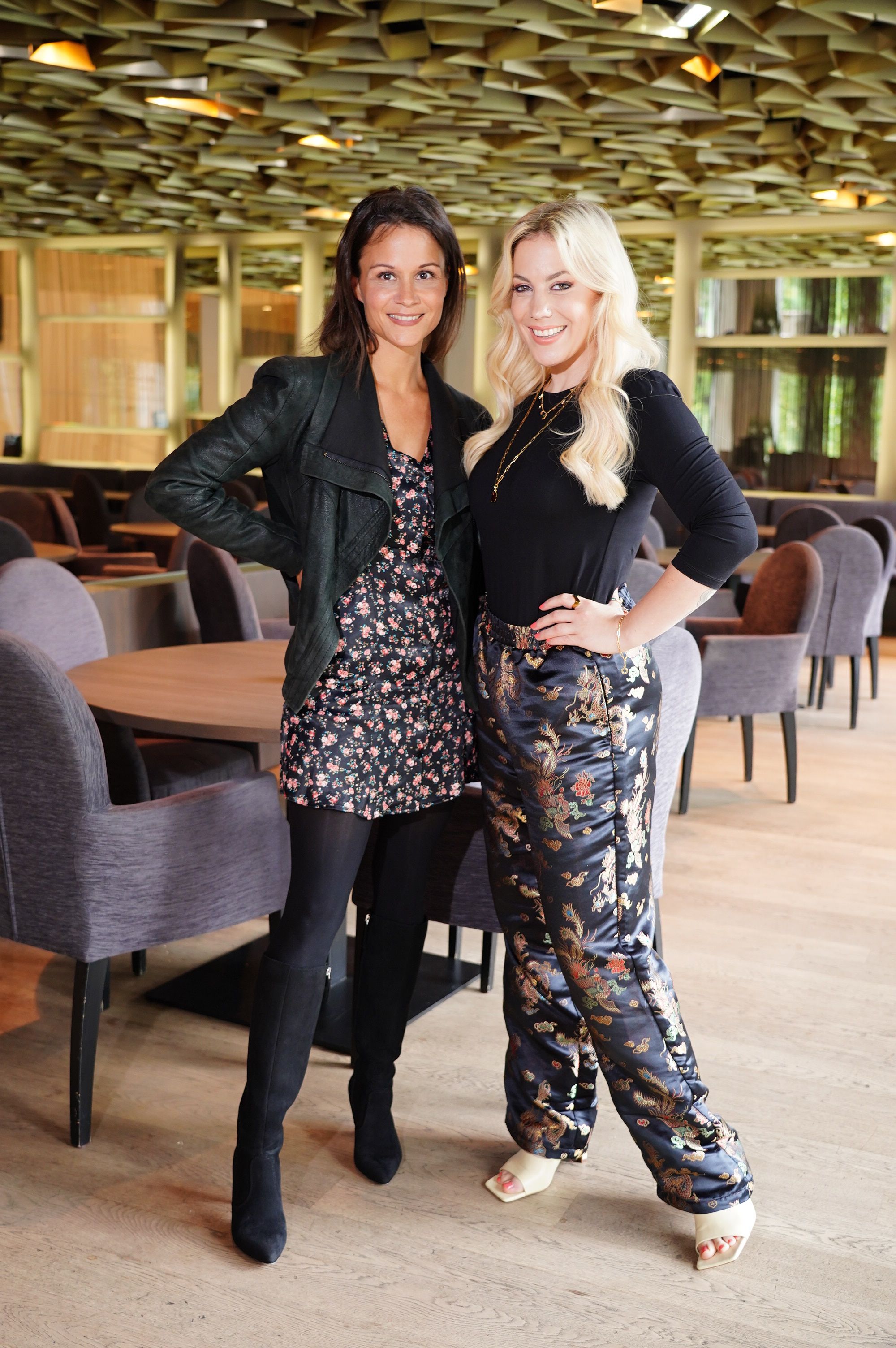 "Heute"-Redakteurin Romina Colerus traf LaFee zum Talk. 