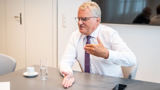 Der Linzer Bürgermeister Klaus Luger im "Heute"-Gespräch.