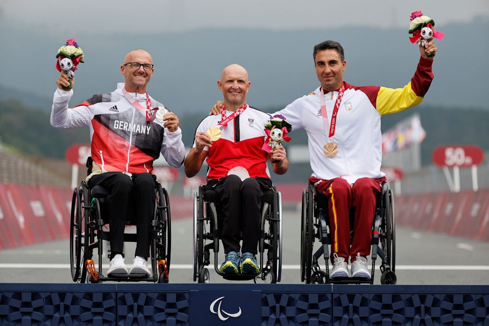 Walter Ablinger gewinnt Gold. 