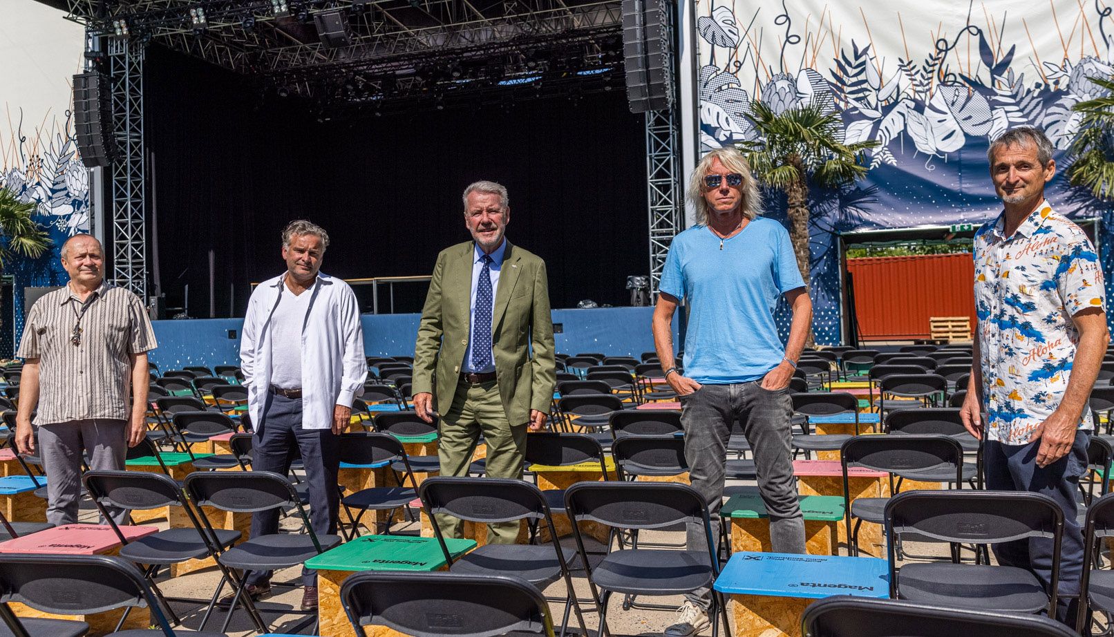 Bürgermeister Klaus Schneeberger und Veranstalter Ewald Tartar freuen sich auf das Event.