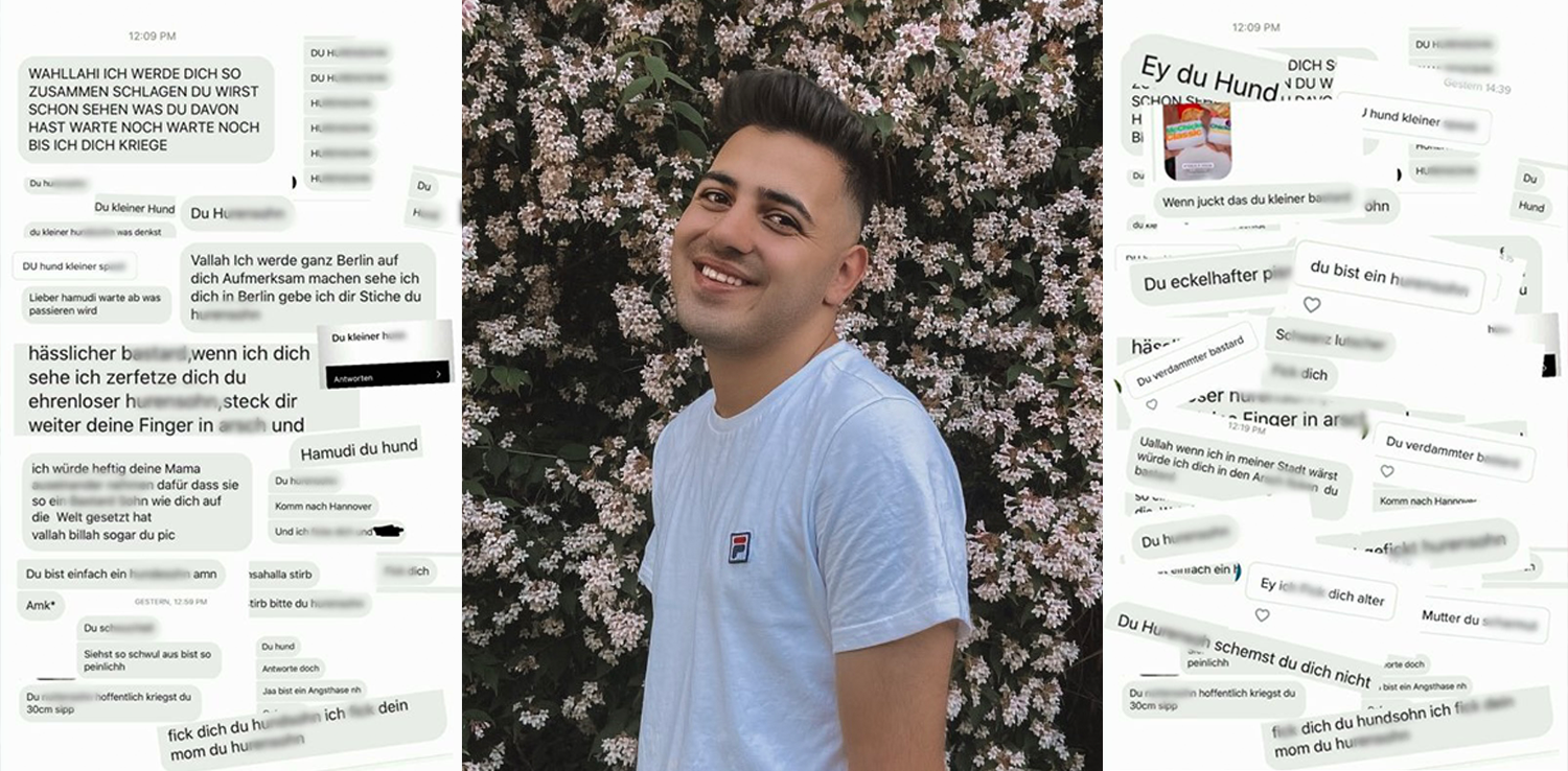 Der Influencer erhielt zigtausende Hassbotschaften