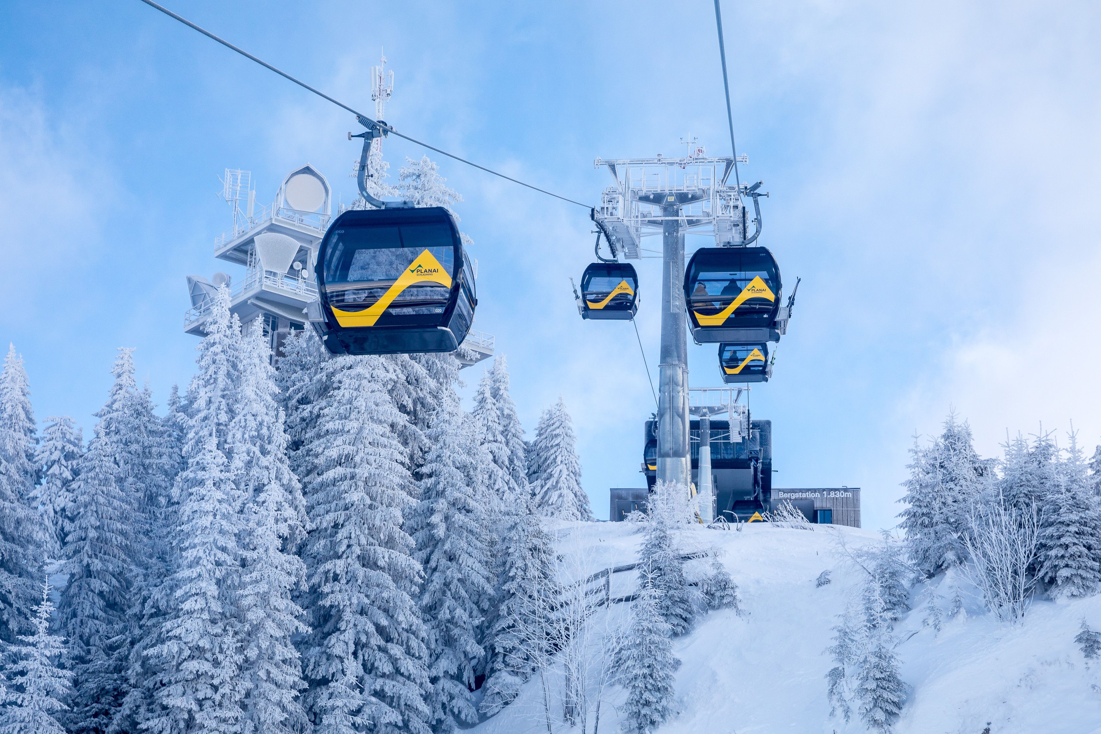 Gondel auf der Planai in Schladming