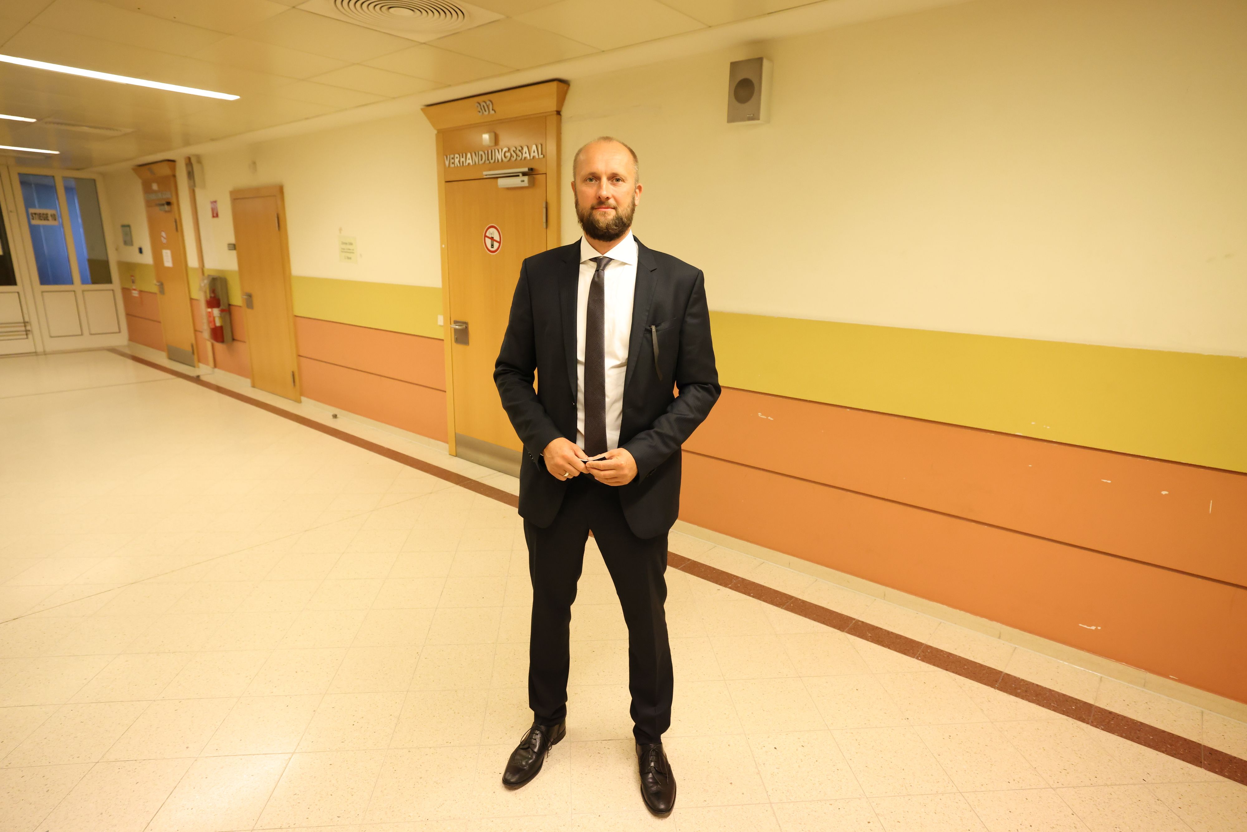 Top-Anwalt Florian Kreiner verteidigte den Angeklagten.