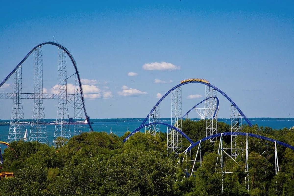 Cedar Point, Ohio, USA: 147 Hektar