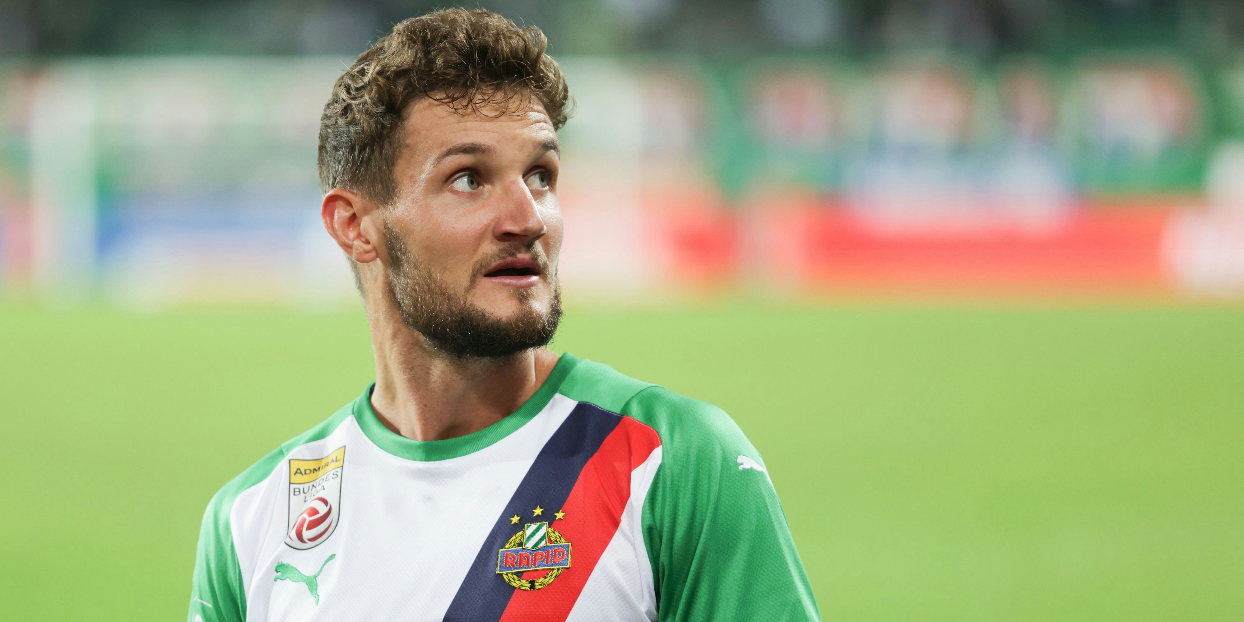 Rapid-Kapitän Maximilian Hofmann