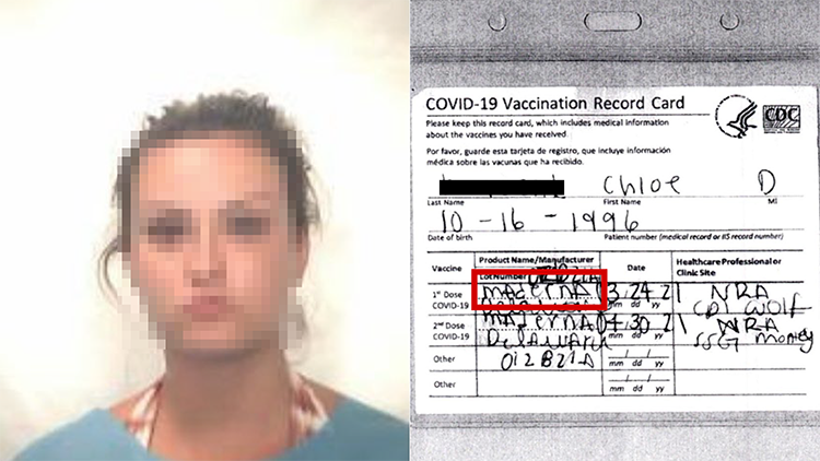 Für die 24-Jährige klickten die Handschellen.