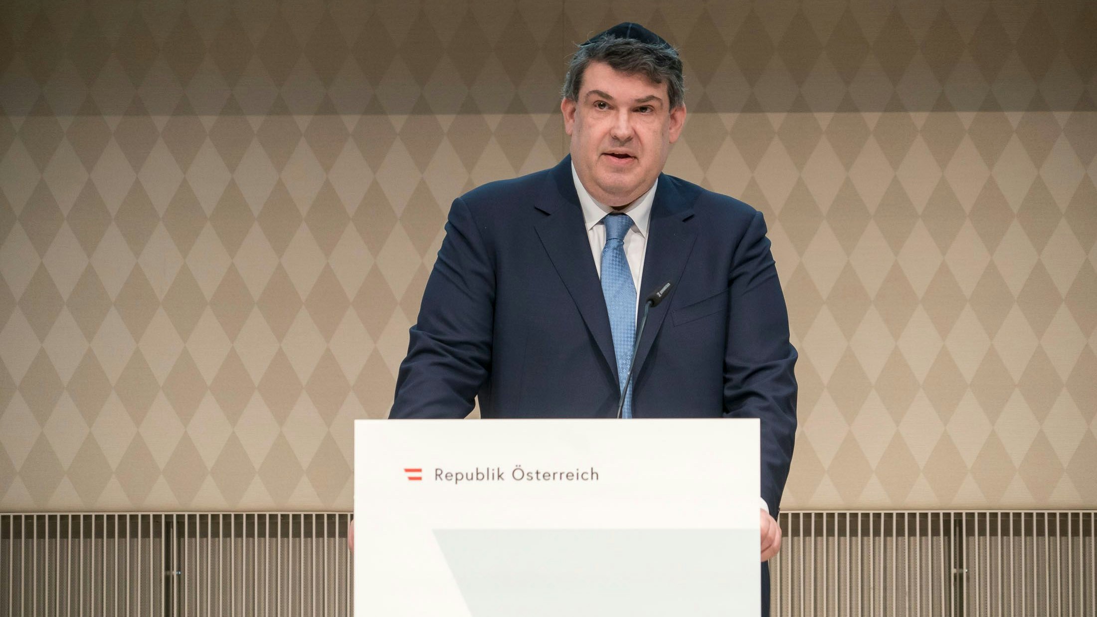 Oskar Deutsch, Präsident der Israelitischen Kultusgemeinde (IKG)