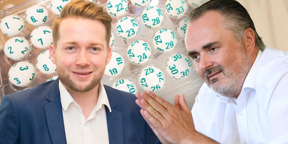 Handelsverband Vorstand Rainer Will (l.) und Burgenlands Landeshauptmann Hans Peter Doskozil.